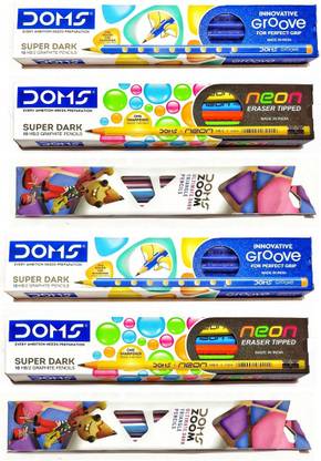 DOMS ZOOM, GROOVE, NEON ultimate dark (60 pencil) Pencil