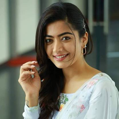 Rashmika Mandanna Multicolour Photo Paper Print Poster Photographic Paper Photographic Paper