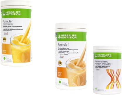 HERBALIFE Formula 1 Shake MANGO+ORANGE+ Protein Powder 400 Gram Protein Shake