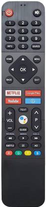 Pizora Motorola Smart TV Remote Compatible for Motorola Smart TV LCD/LED Netflix Function (No Voice Command), Remote Controller