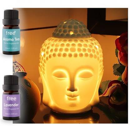 Uppersky lord buddha table lamp and aroma diffuser buddha face lamp with light Table Lamp