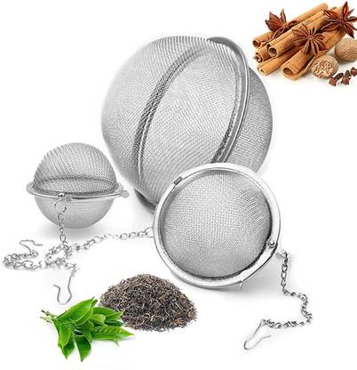 TOMATUS Infuser Ball Reusable Extended Chain Hook for Loose Leaf,Spices (Mix) Tea Strainer