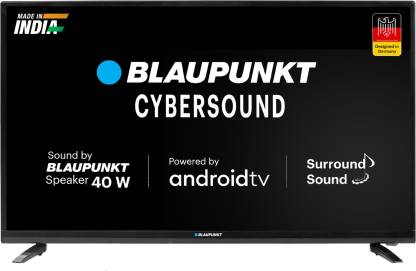 Blaupunkt Cybersound 98 cm (40 Inch) HD Ready LED Smart Android TV (40CSA7809)