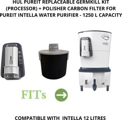 Touch N Feel REPLACEABLE GERMKILL KIT FOR PUREIT INTELLA 12L WATER PURIFIER - 1250 L CAPACITY Media Filter Cartridge