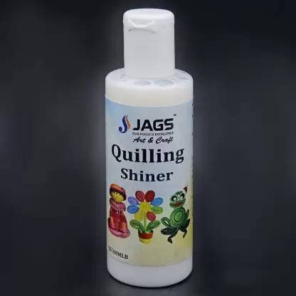 KRAFTMASTERS Quilling Shiner Bottle Where Glue Tip is Perfect for Applying Amount (50ml)