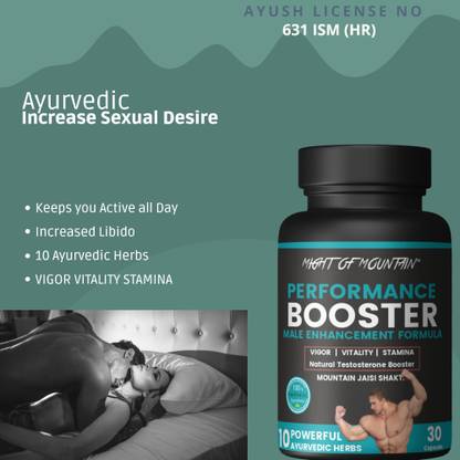 Might of Mountain Max Josh Testosterone Booster Supplement for Men