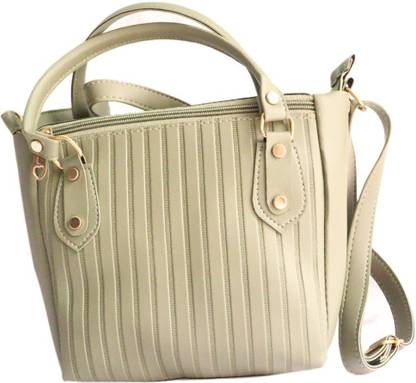 DS Collection lite green hand bag line Waterproof Shoulder Bag