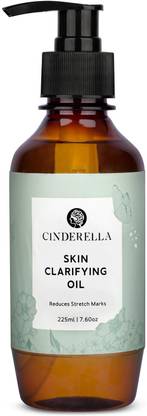 Cinderella Herbal Skin Clarifying Body Toning Oil for Scars,Stretch Mark,Uneven Skin Tone