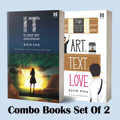 Books Combo set of 2 : It is not my girlfriend & Art, Text, Love.