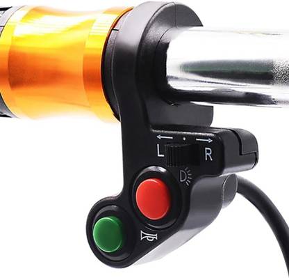 SRPHERE 3 in 1 Motorcycle Headlight Horn Turn Signal Light Indicator Control Switch 3 Car Dash Switch Panel