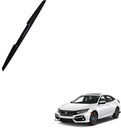 SEMAPHORE Universal Trunk Lip Black For Honda Civic Car Spoiler
