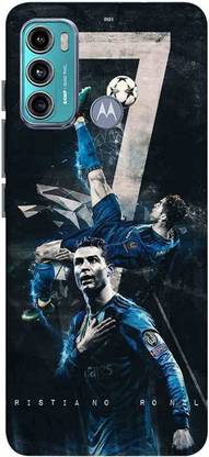 NDCOM Back Cover for Motorola G40 Fusion Ronaldo Photo in Graphics Printed