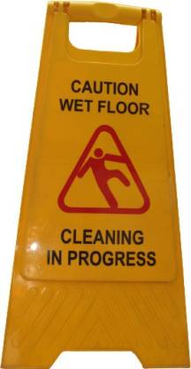 RAHUL PROFESSIONALS Cleaning in progress Emergency Sign