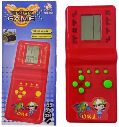Swikaar Brick Game 9999 in 1 Video Game for Birthday Return Gift Boys-Girls AZ3 Handheld Gaming Console