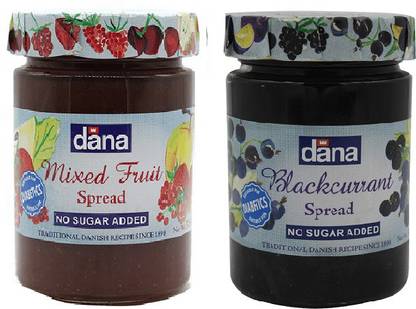 Dana Mixed Fruit&Blackcurrent(Diabetic)315gm(Pack of 2)Imported