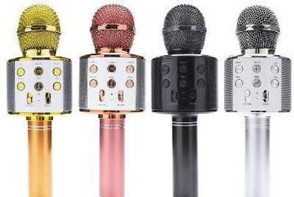 Stybits Best buy WS-858Wireless Bluetooth karaoke mic (colors may vary) Microphone