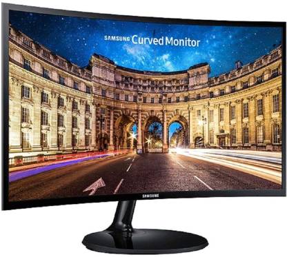 SAMSUNG 23.8 inch Curved Full HD LED Backlit VA Panel Monitor (LC24F390FHWXXL)