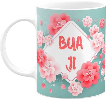 PrintingZone Bua Ji mug Printed mug For Bua Bua Ji (M) Ceramic Coffee Mug