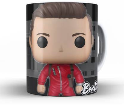Fashion Redefined Money Heist Berlin Character Printed Ceramic Coffee Mug
