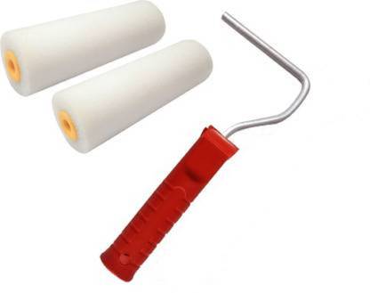 PARDECO paintrollerfoam 2 inch foam roller 2 Foam Roller with Plastic Handle . Paint Roller
