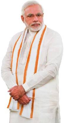 Narendra Modi HD Wallpaper on Art Paper Fine Art Print