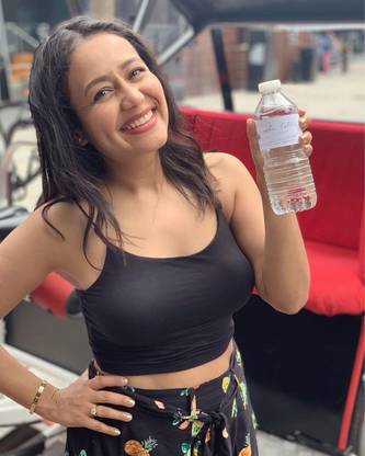 Neha kakkar poster Multicolor Photo Paper Print Poster Photographic Paper