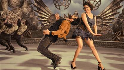 Samantha Jr NTR Janatha Garage ON HI QUALITY LARGE PRINT 36X24 INCHES Photographic Paper