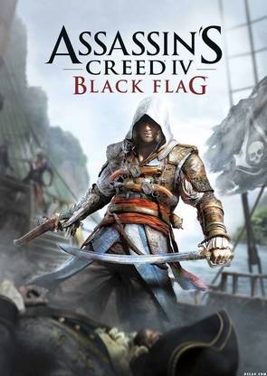 Assassin's creed black flag ON FINE ART PAPER HD QUALITY WALLPAPER POSTER Fine Art Print