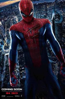 Amazing Spiderman movie(B)' Poster Paper Print Print Poster on 13x19 Inches Paper Print