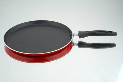 arnad Non Stick 4mmThickness Induction Compatible Mega Flat Dosa Tawa 28 cm diameter