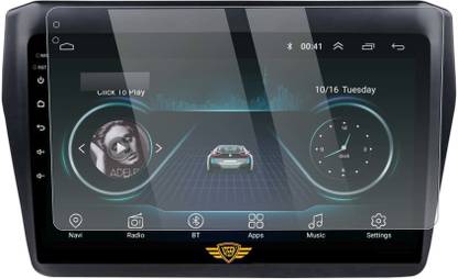 ICAR Screen Guard for 9 inch Screen Guard/Touch Screen Guard/Screen Protector Display Monitor Glass for Suzuki Swift Dzire Type 3 Double DIN Car Android Music Infotainment System.[for After Market Car Stereo]