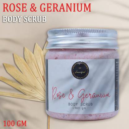 GLAMIFIED Rose & Geranium Body  Scrub