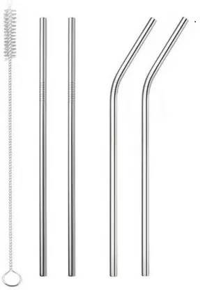 Steel Pipe Straw Straight Drinking Straw