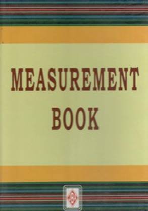 Measurement Book (Register Size)