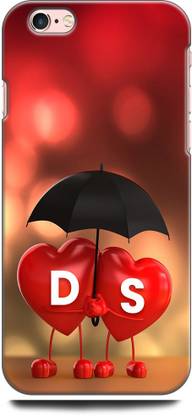 KEYCENT Back Cover for APPLE iPhone 6s Plus D S, D LOVES S, NAME, ALPHABET, DS LOVE, HART, BLUE