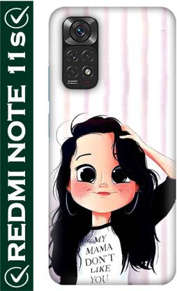 FULLYIDEA Back Cover for mi Redmi Note 11S, Mi Redmi Note 11s, Redmi Note 11S, mi Redmi Note 11s 5G, Girl