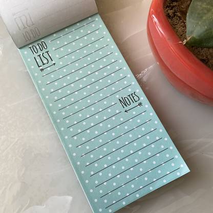 Panda Planner To-Do List Pad Pocket-size Note Pad Ruled 100 Pages