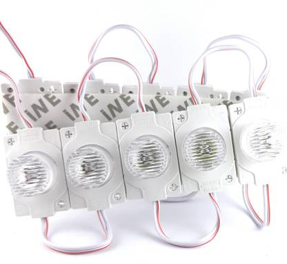 SAMAES 10 Pics 1.5 Watt 12 Volt DC COOL WHITE Color Eye Led Light Electronic Hobby Kit