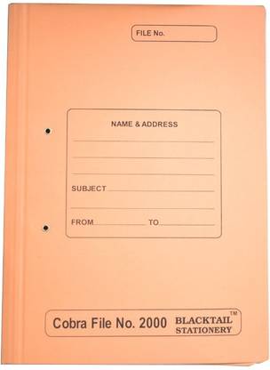 black tail stationery CARDBOARD A4 SIZE