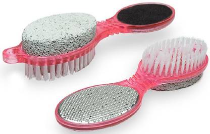 XDLB 4 IN 1 foot scrubber brush for feet pumice stone to clean feet, Remove dead skin