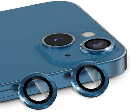 ankSONline Back Camera Lens Ring Guard Protector for iPhone 13, iPhone 13 Mini, Aluminum Alloy Full Fit Lens Ring Cover [Anti-Scratch]