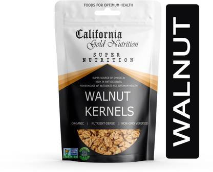 California Gold Nutrition CGN California Walnut Kernels ( Akhrot Giri ) (Pro)327 Walnuts