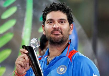 Yuvraj Singh Poster (2) ON FINE ART PAPER HD QUALITY WALLPAPER POSTER Fine Art Print