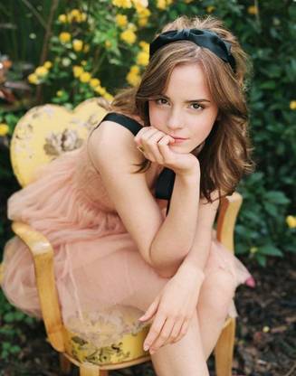 Emma Watson ON FINE ART PAPER HD QUALITY WALLPAPER POSTER Fine Art Print