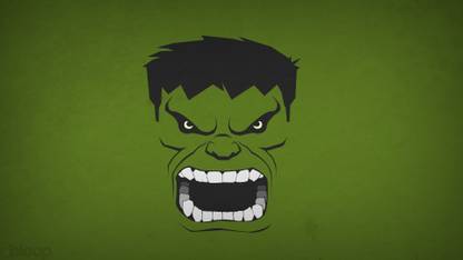 HULK COMIC CHARACTER BACKGROUND ON FINE ART PAPER HD QUALITY WALLPAPER POSTER Fine Art Print