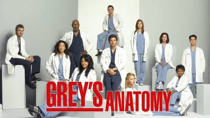 TV Show Grey's Anatomy Poster ON FINE ART PAPER HD QUALITY WALLPAPER POSTER LOVE IS ETERNAL Fine Art Print
