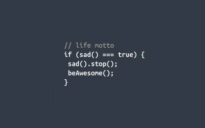 QUOTE LIFE PROGRAMMING ON FINE ART PAPER HD QUALITY WALLPAPER POSTER Fine Art Print