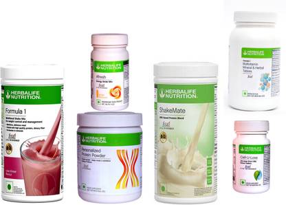 HERBALIFE FORMULA1ROSEKHEERPROTIEN200 AFRESHENERGY DRINK GINGER SHAKEMATE CELL U LOSS+ F2 Plant-Based Protein