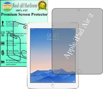 RapTag Edge To Edge Screen Guard for [Anti Glare] Compatible With Apple iPad Air 2