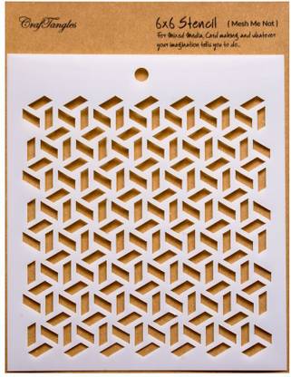 CrafTangles CTCS15 Art and Craft Stencil